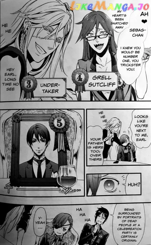 Kuroshitsuji  Manga Chapter 107.5 page 10 - 