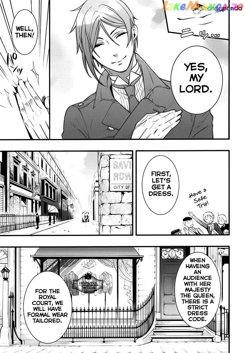 Kuroshitsuji  Manga Chapter 107 page 8 - 