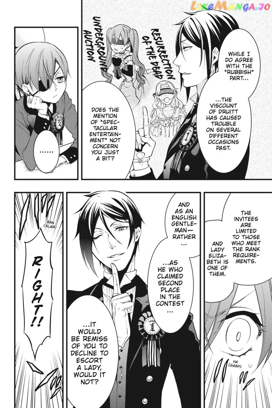 Kuroshitsuji  Manga Chapter 108.5 page 12 - 