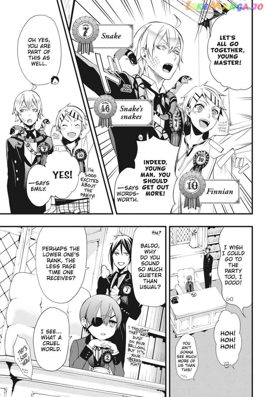 Kuroshitsuji  Manga Chapter 108.5 page 13 - 