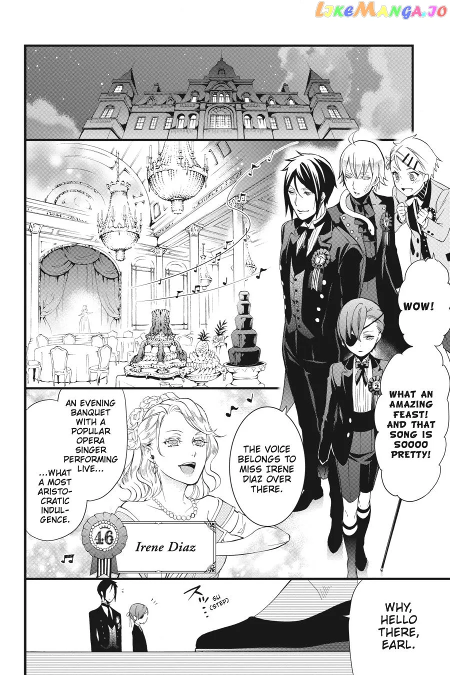 Kuroshitsuji  Manga Chapter 108.5 page 14 - 