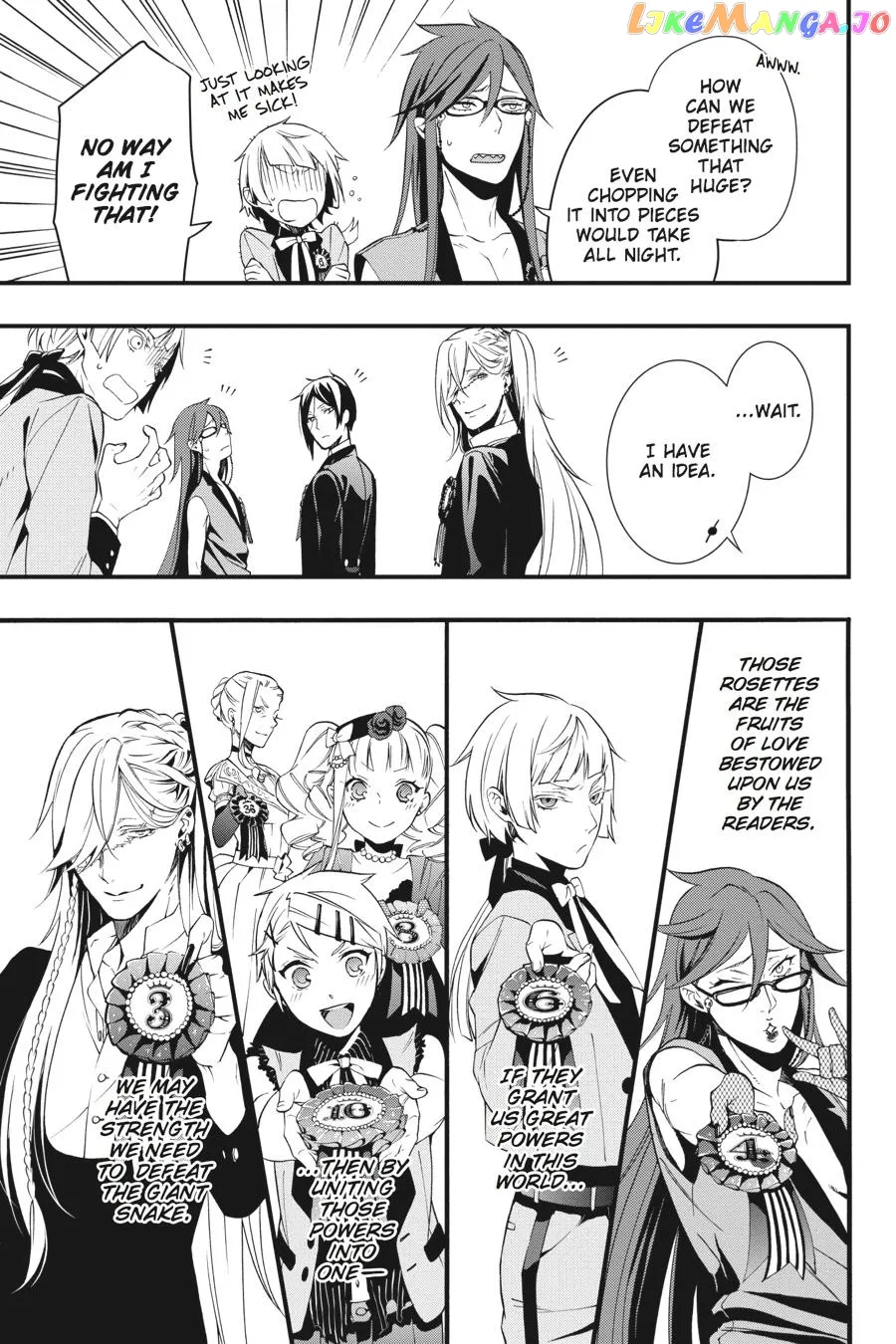 Kuroshitsuji  Manga Chapter 108.5 page 33 - 