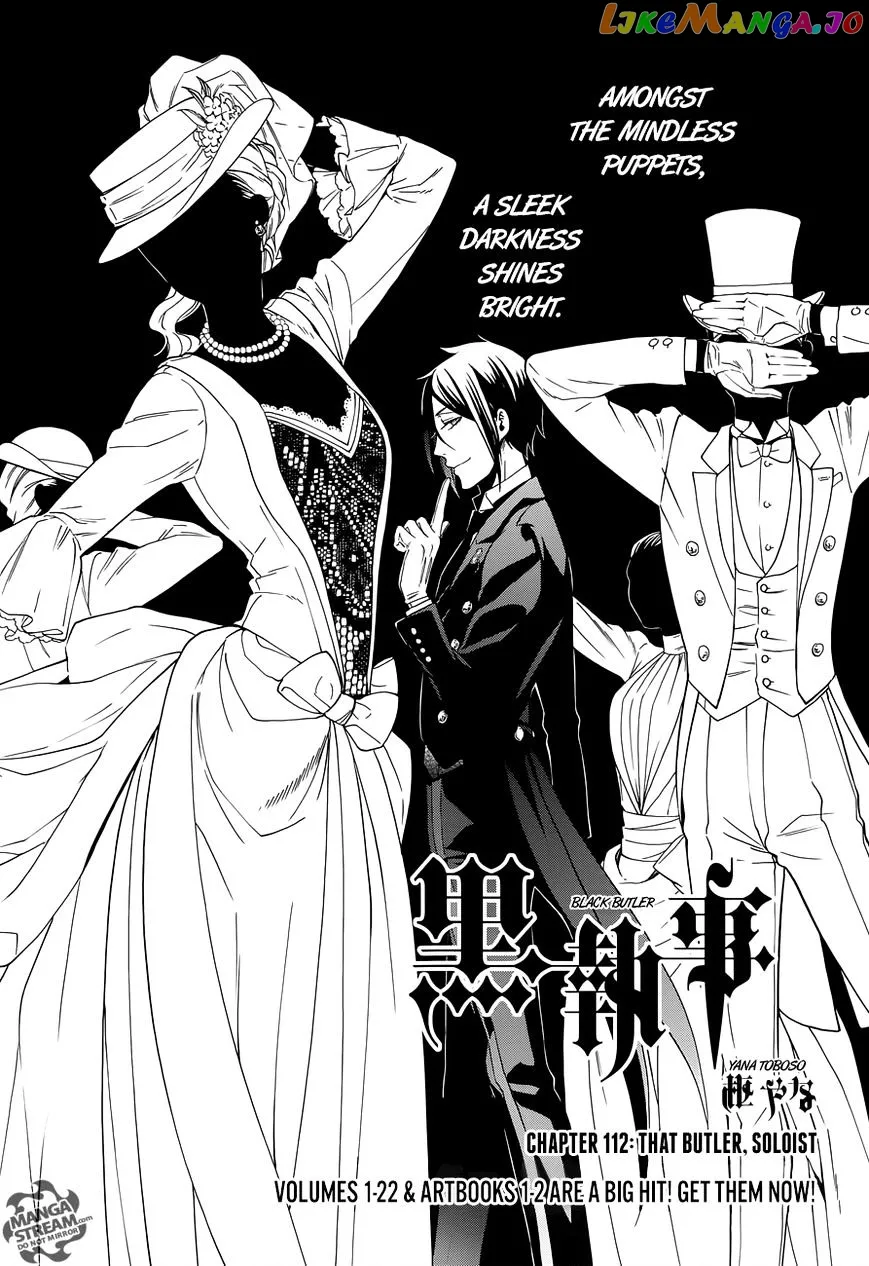 Kuroshitsuji  Manga Chapter 112 page 1 - 