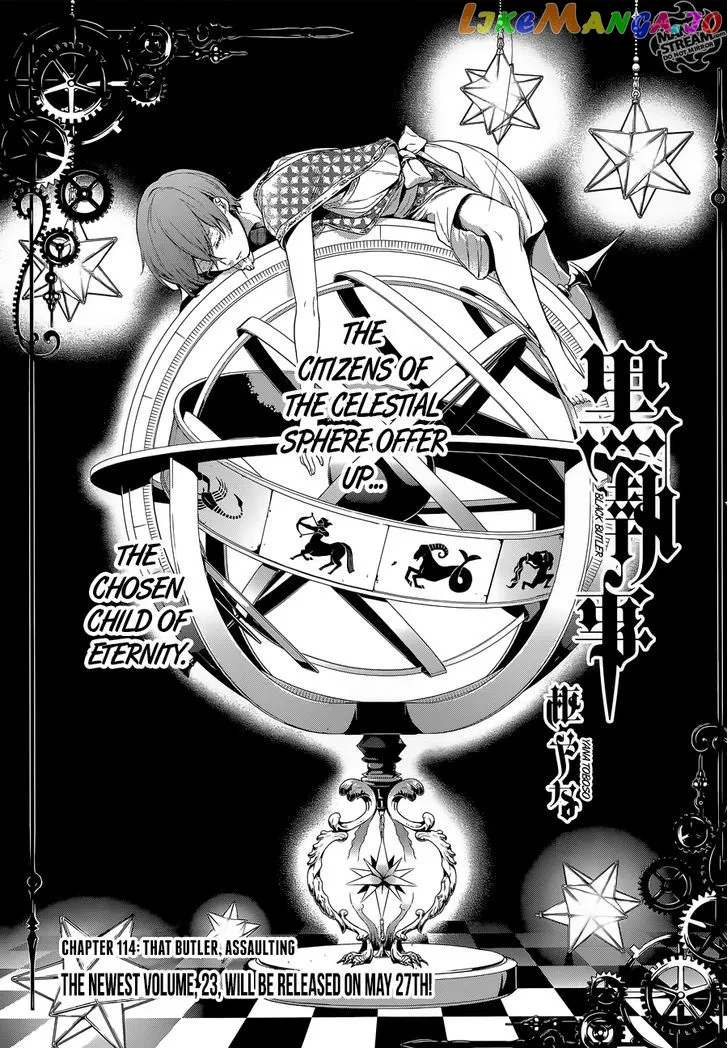 Kuroshitsuji  Manga Chapter 114 page 1 - 