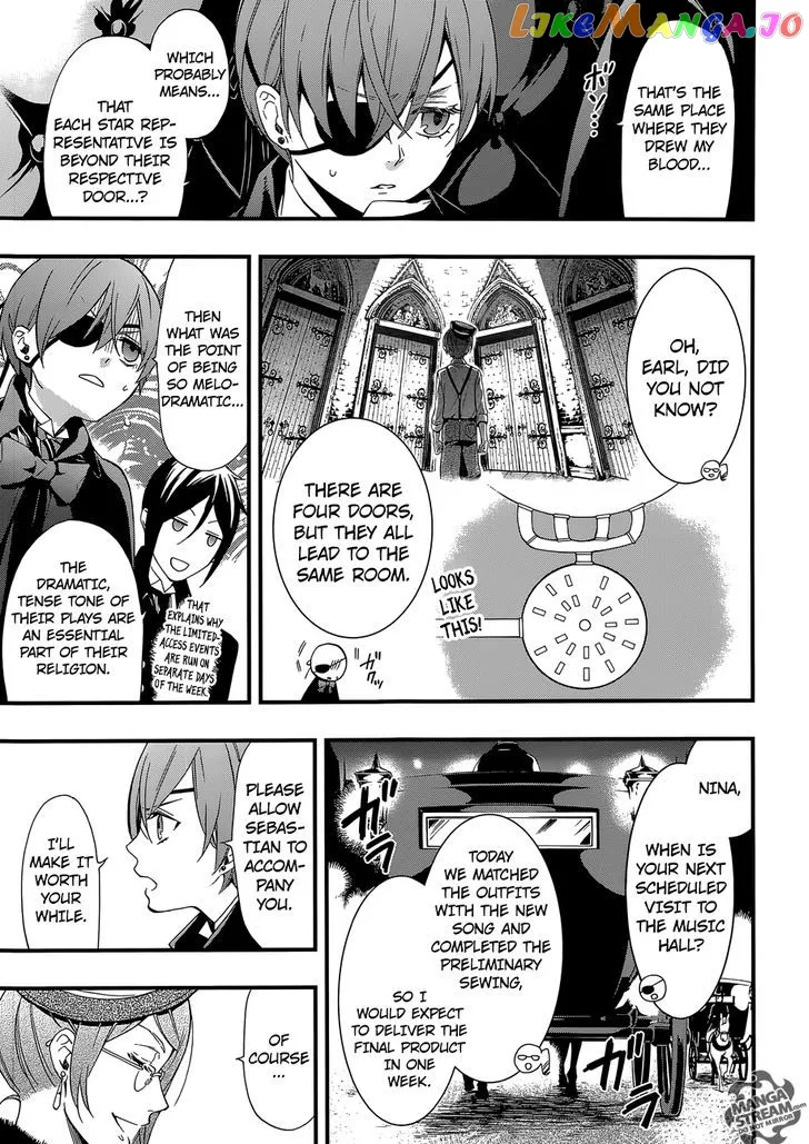 Kuroshitsuji  Manga Chapter 116 page 13 - 