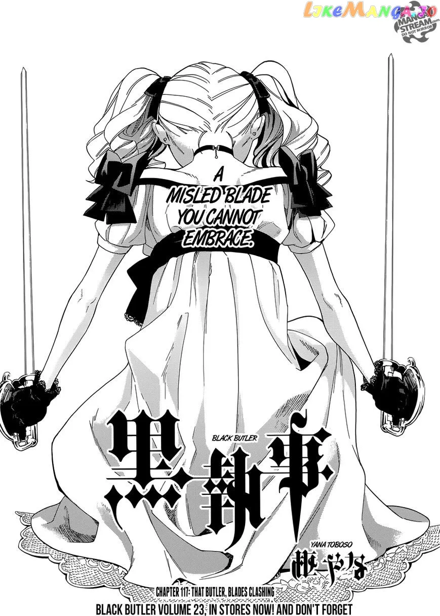 Kuroshitsuji  Manga Chapter 117 page 3 - 
