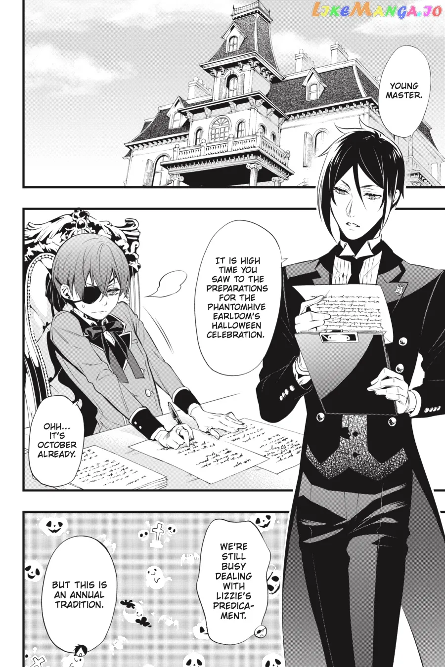Kuroshitsuji  Manga Chapter 119.5 page 6 - 