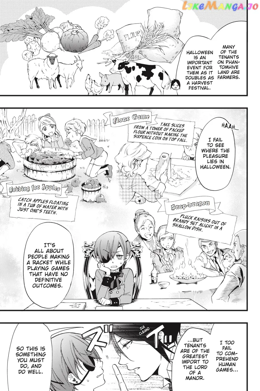 Kuroshitsuji  Manga Chapter 119.5 page 7 - 