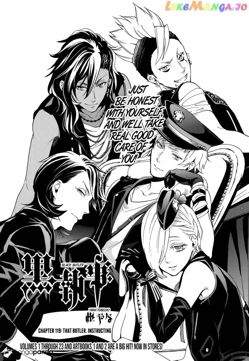 Kuroshitsuji  Manga Chapter 119 page 2 - 