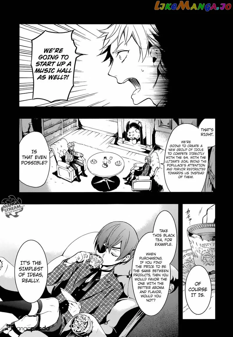 Kuroshitsuji  Manga Chapter 119 page 6 - 