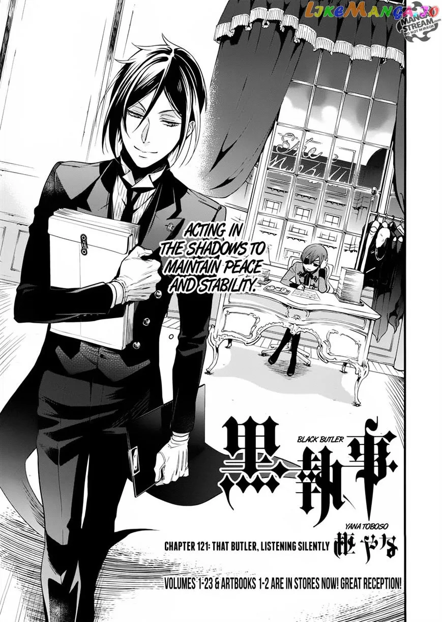 Kuroshitsuji  Manga Chapter 121 page 2 - 