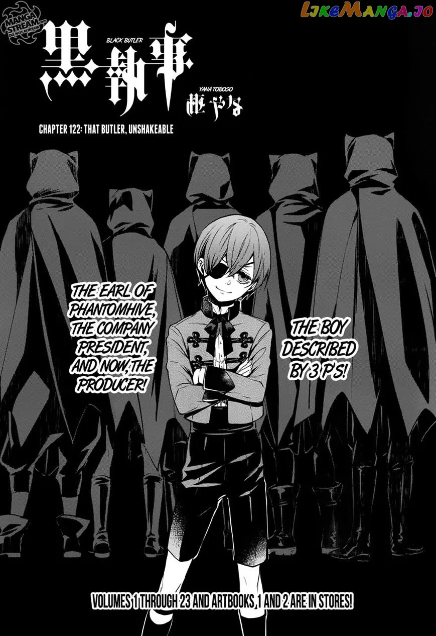 Kuroshitsuji  Manga Chapter 122 page 1 - 