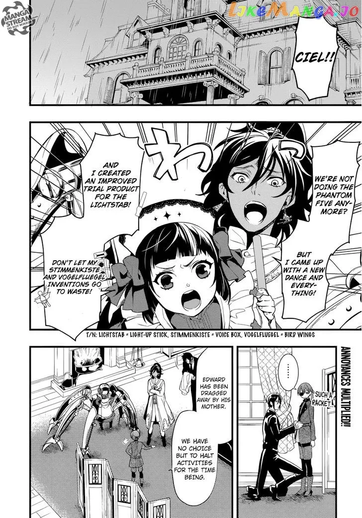 Kuroshitsuji  Manga Chapter 125 page 4 - 