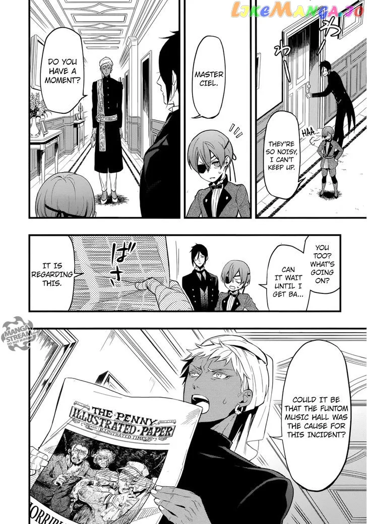 Kuroshitsuji  Manga Chapter 125 page 6 - 