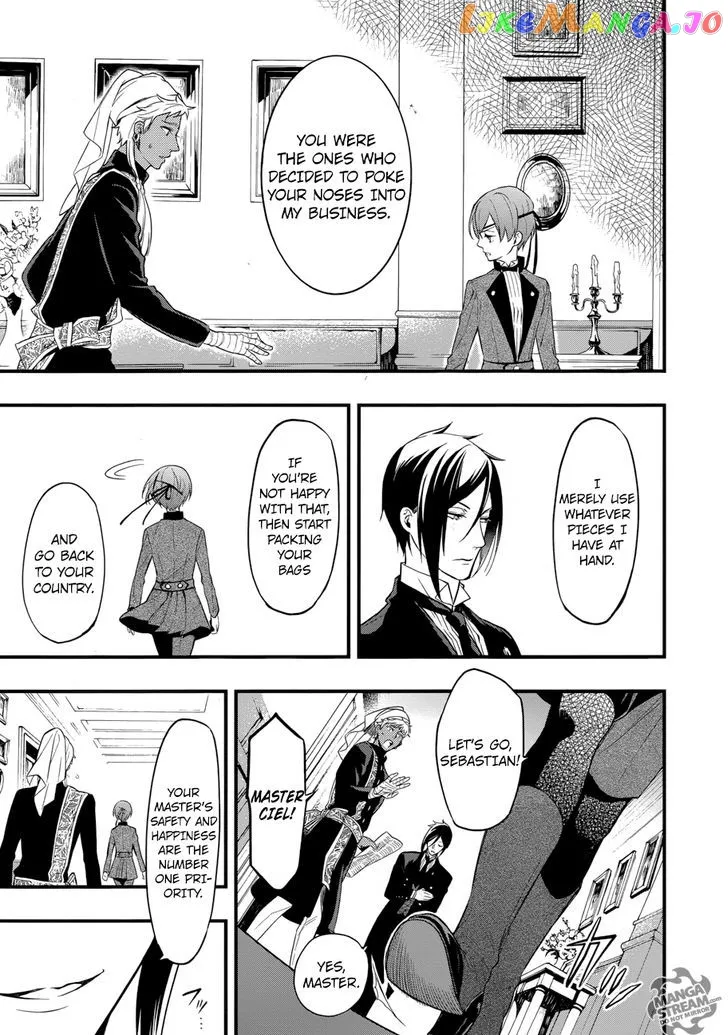 Kuroshitsuji  Manga Chapter 125 page 9 - 