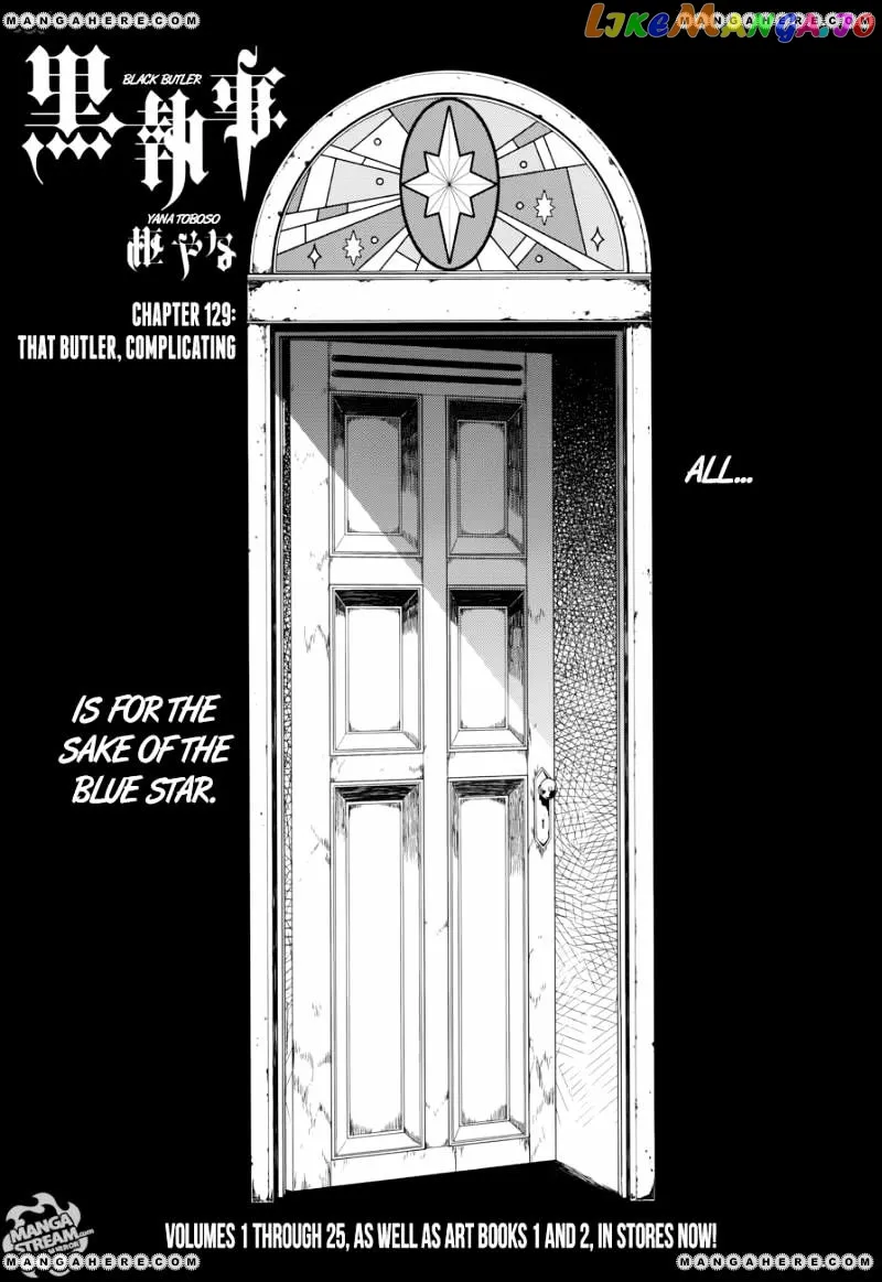 Kuroshitsuji  Manga Chapter 129 page 3 - 