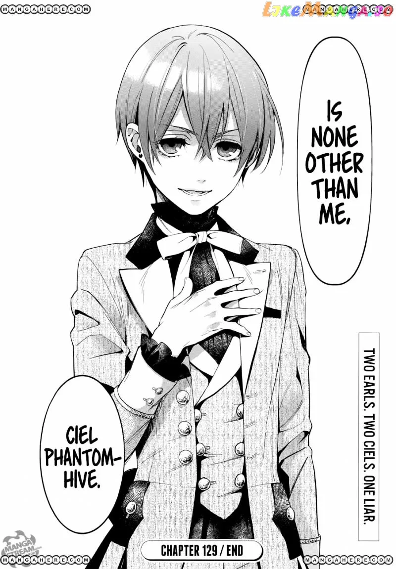 Kuroshitsuji  Manga Chapter 129 page 35 - 
