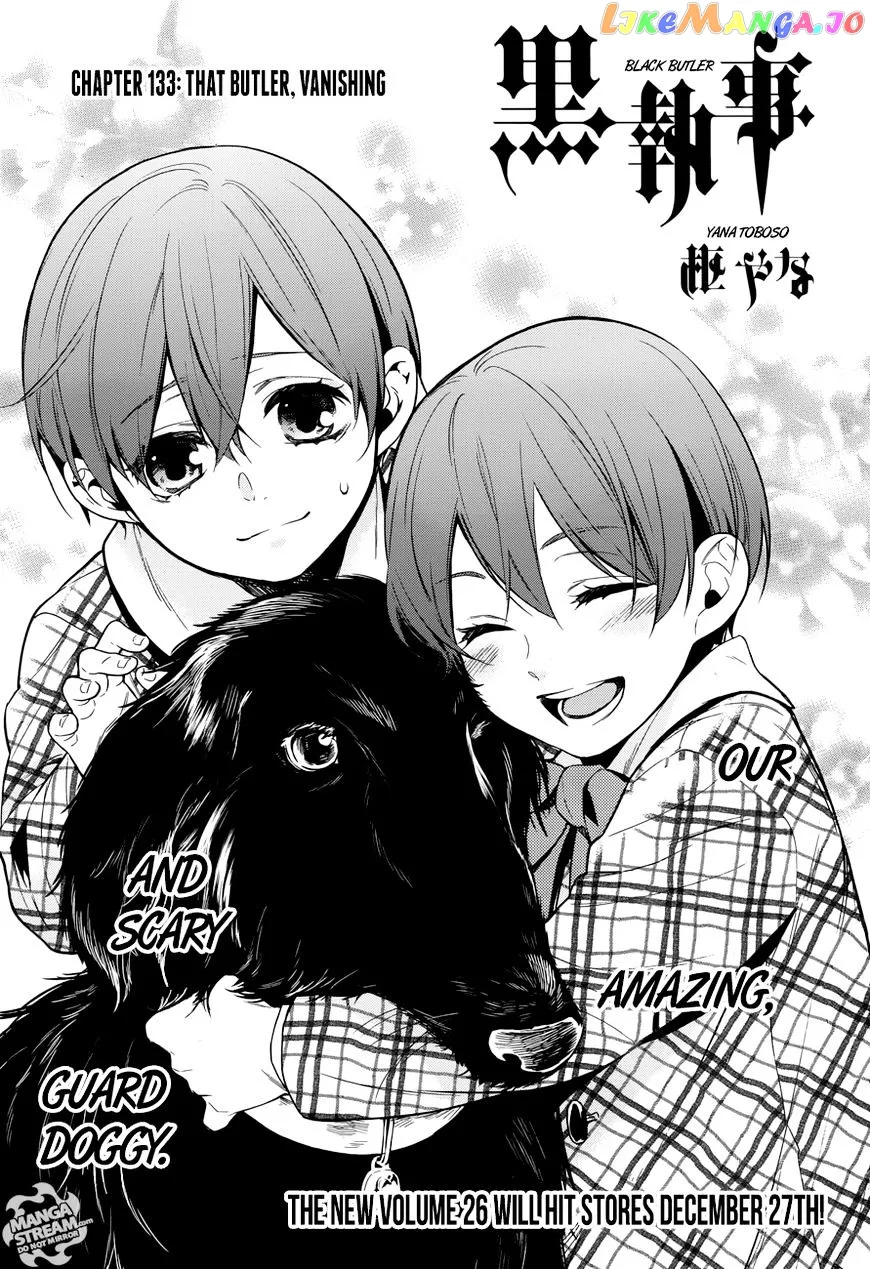 Kuroshitsuji  Manga Chapter 133 page 3 - 