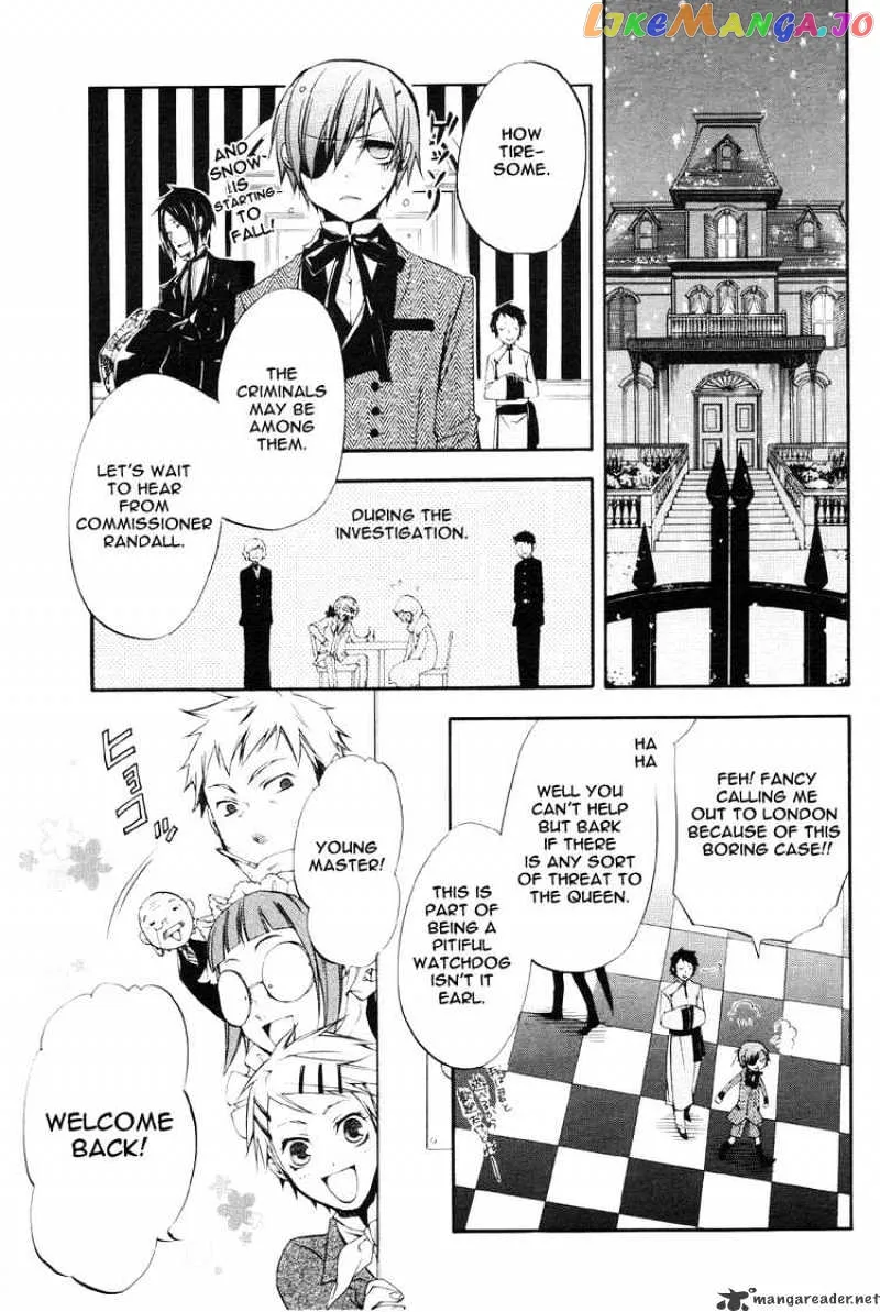 Kuroshitsuji  Manga Chapter 15 page 32 - 