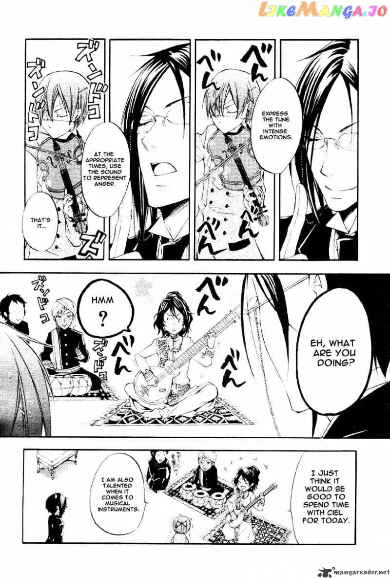 Kuroshitsuji  Manga Chapter 16 page 10 - 