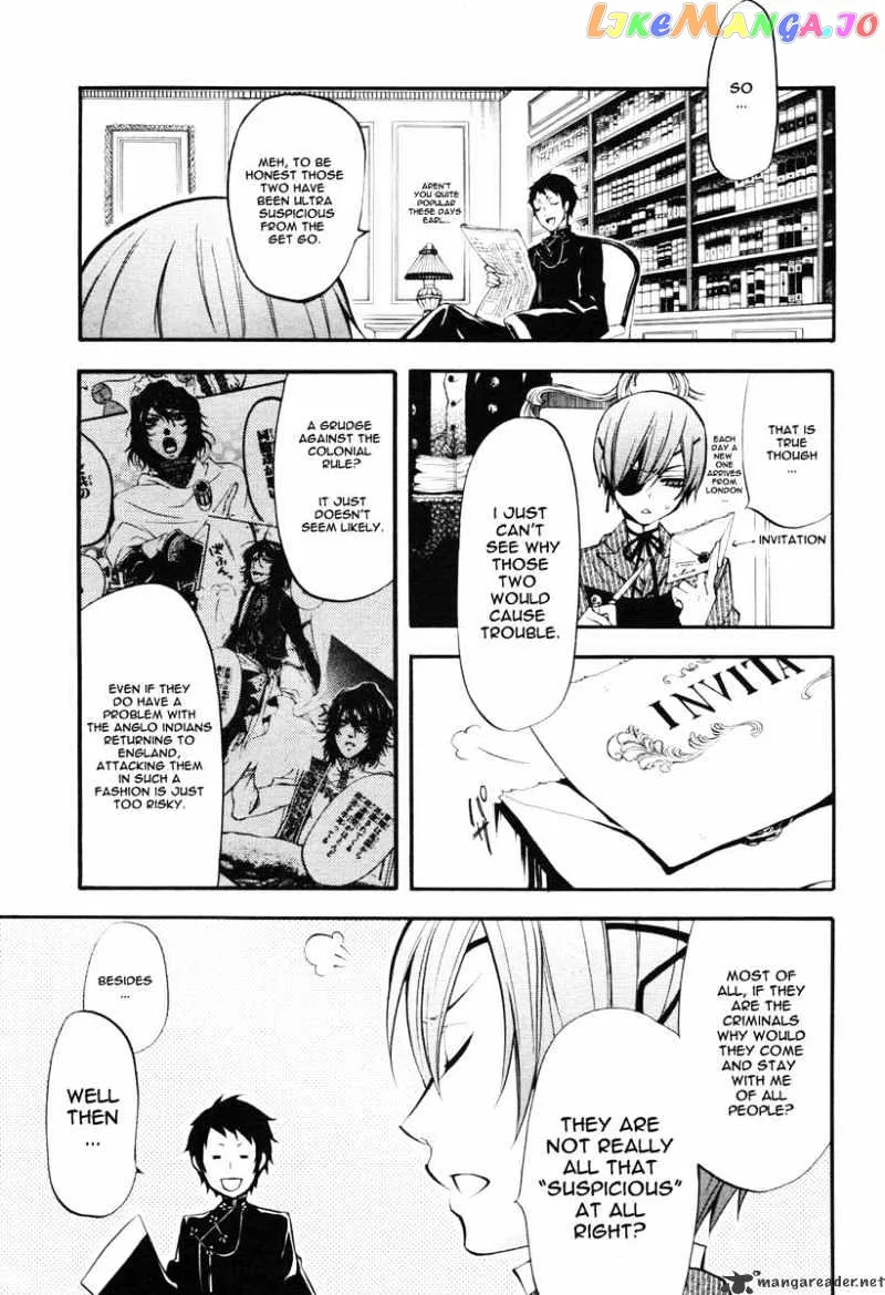Kuroshitsuji  Manga Chapter 18 page 4 - 