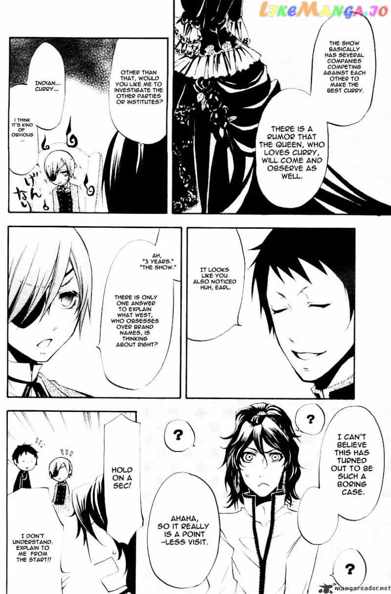 Kuroshitsuji  Manga Chapter 19 page 21 - 