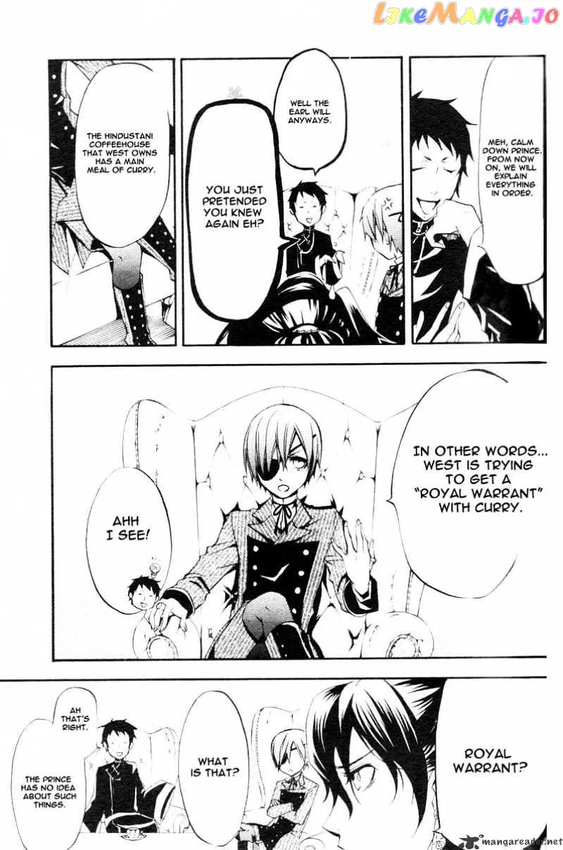 Kuroshitsuji  Manga Chapter 19 page 22 - 
