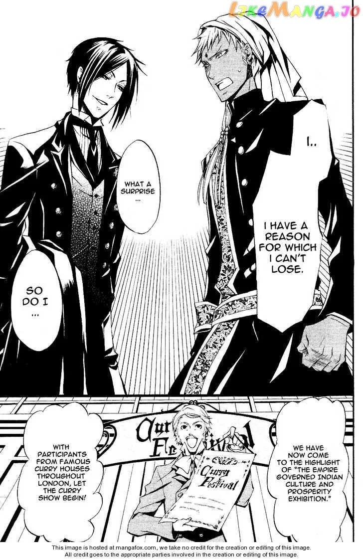 Kuroshitsuji  Manga Chapter 21.1 page 14 - 