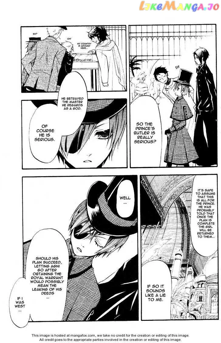 Kuroshitsuji  Manga Chapter 21.1 page 6 - 