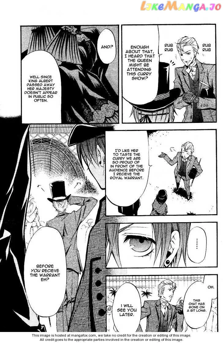 Kuroshitsuji  Manga Chapter 21.1 page 10 - 