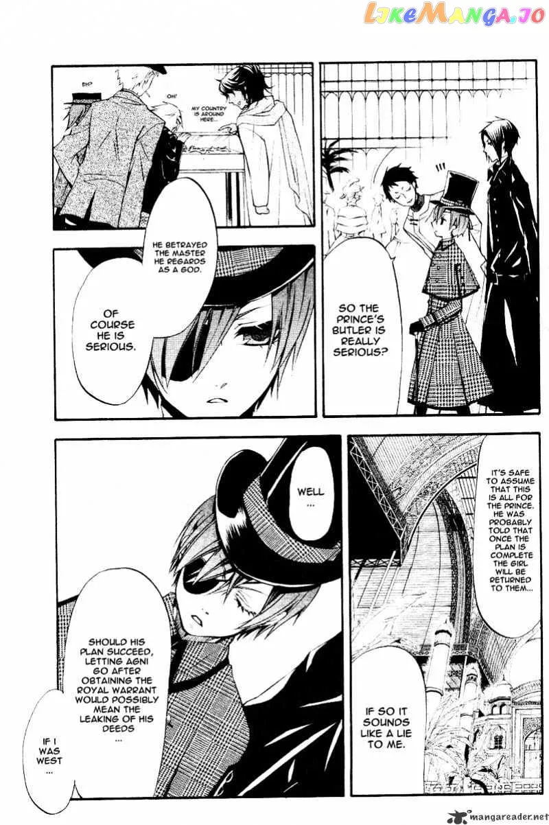 Kuroshitsuji  Manga Chapter 21 page 6 - 