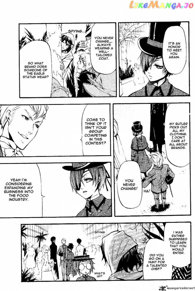 Kuroshitsuji  Manga Chapter 21 page 8 - 