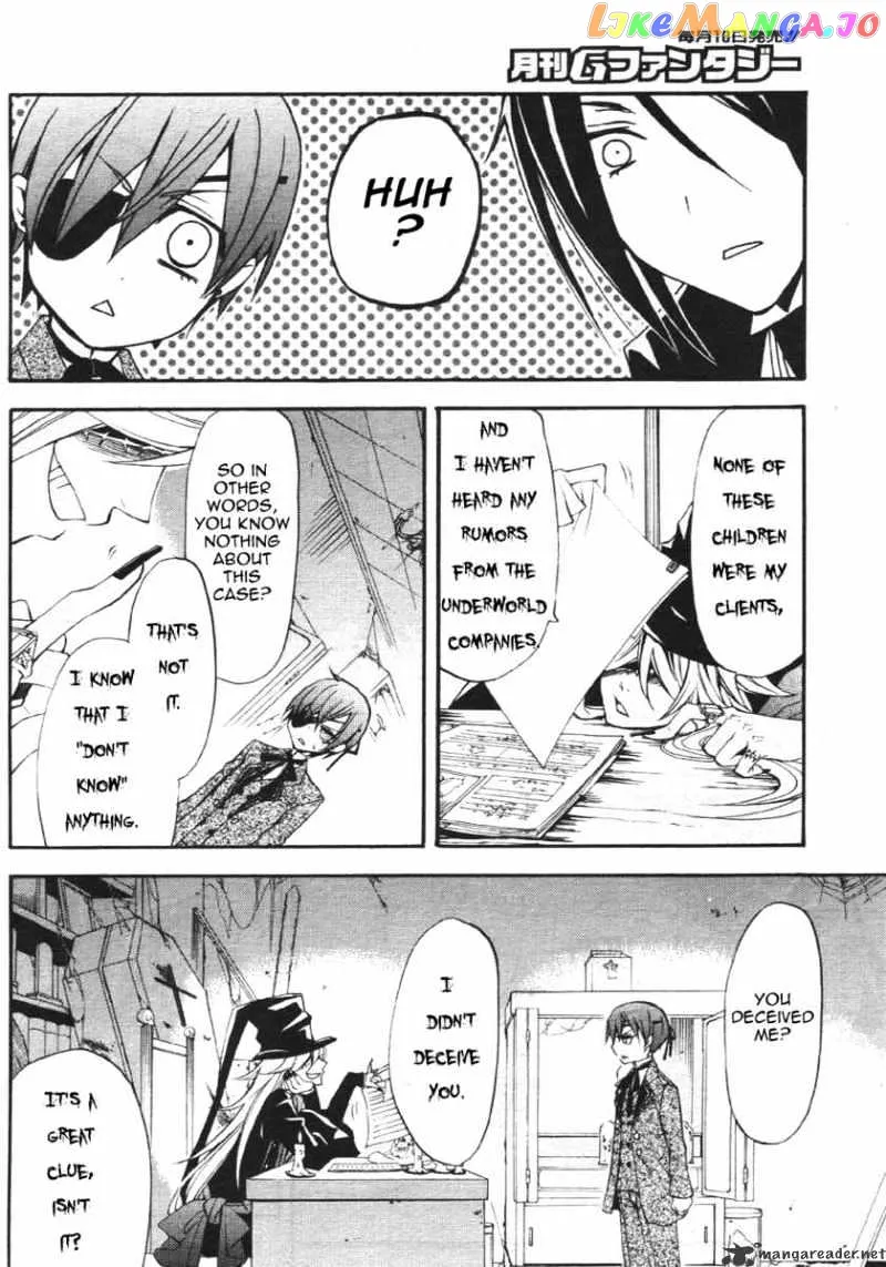 Kuroshitsuji  Manga Chapter 24 page 15 - 
