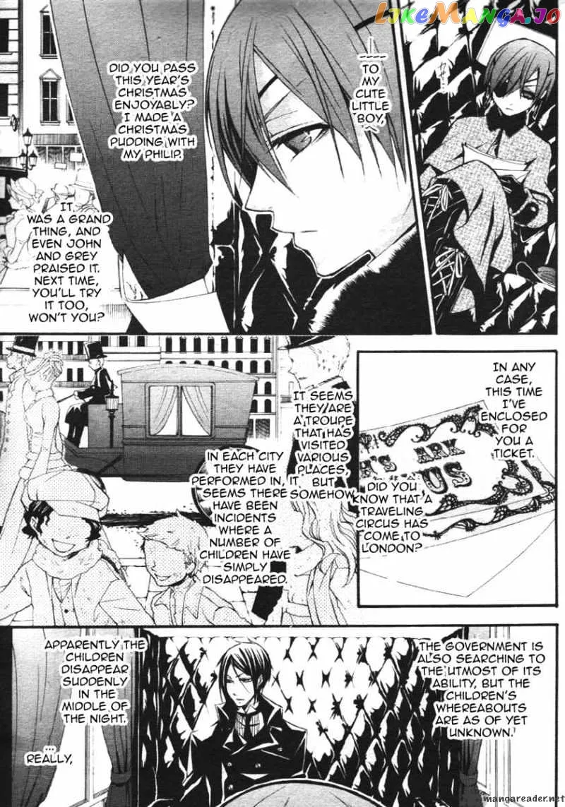 Kuroshitsuji  Manga Chapter 24 page 6 - 