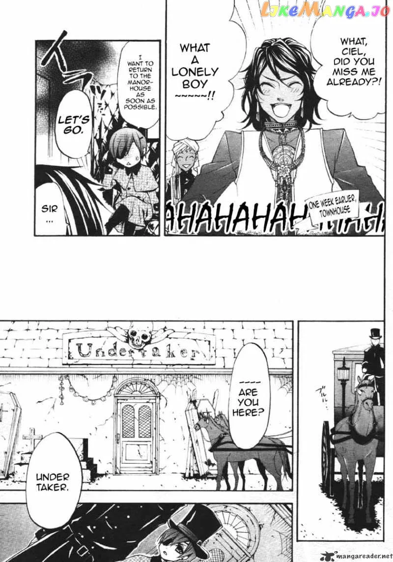 Kuroshitsuji  Manga Chapter 24 page 8 - 