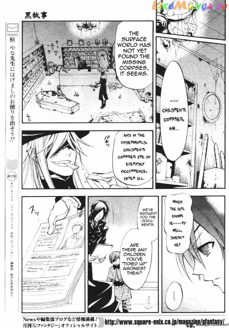 Kuroshitsuji  Manga Chapter 24 page 10 - 