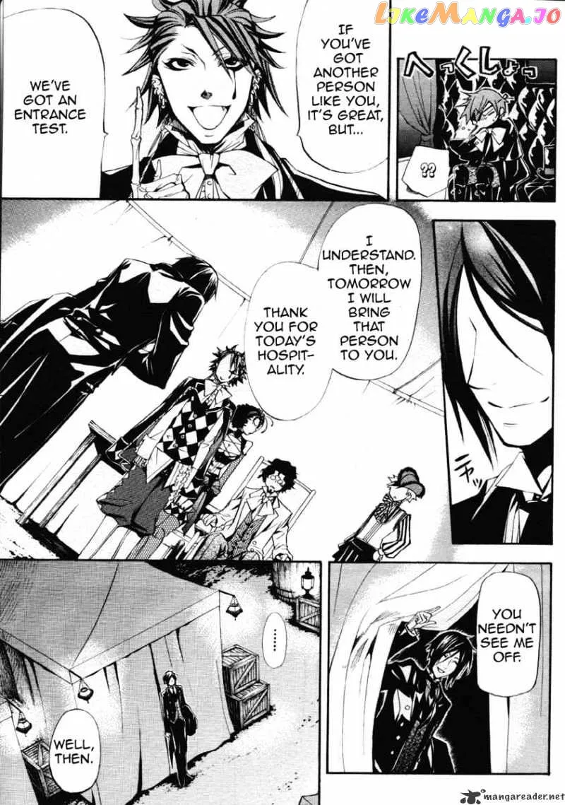 Kuroshitsuji  Manga Chapter 25 page 21 - 
