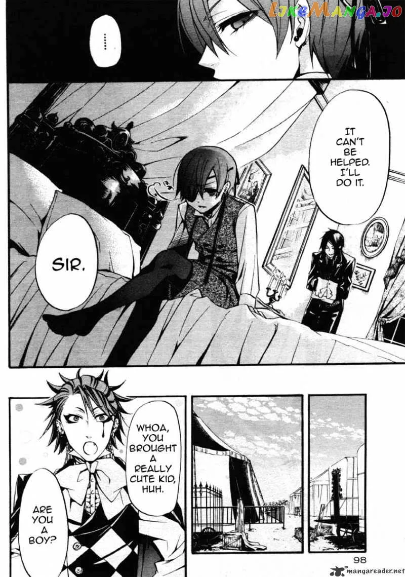 Kuroshitsuji  Manga Chapter 25 page 28 - 
