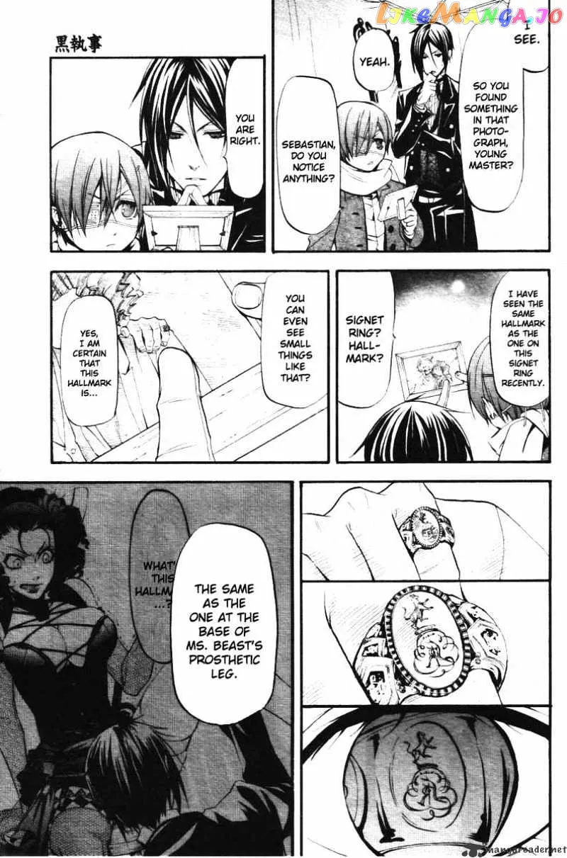 Kuroshitsuji  Manga Chapter 27 page 38 - 