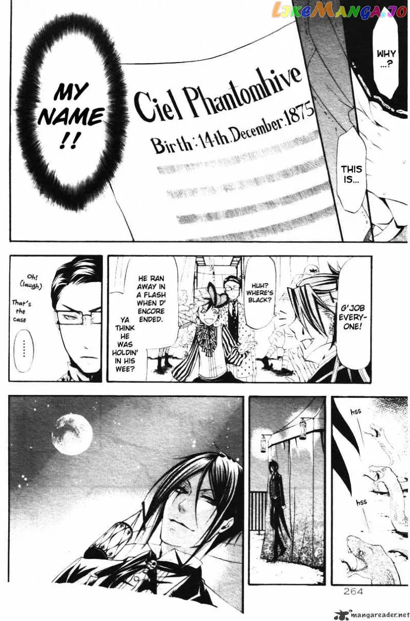 Kuroshitsuji  Manga Chapter 27 page 41 - 