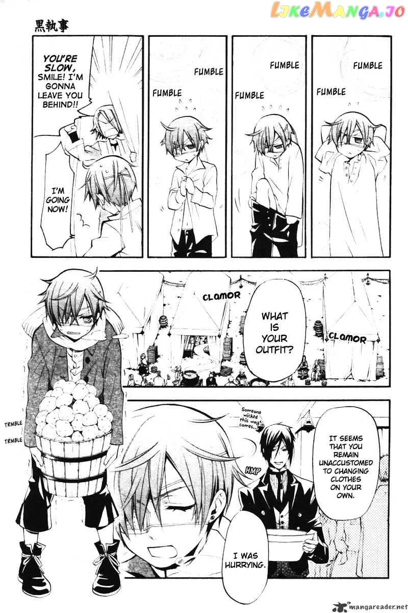 Kuroshitsuji  Manga Chapter 27 page 6 - 