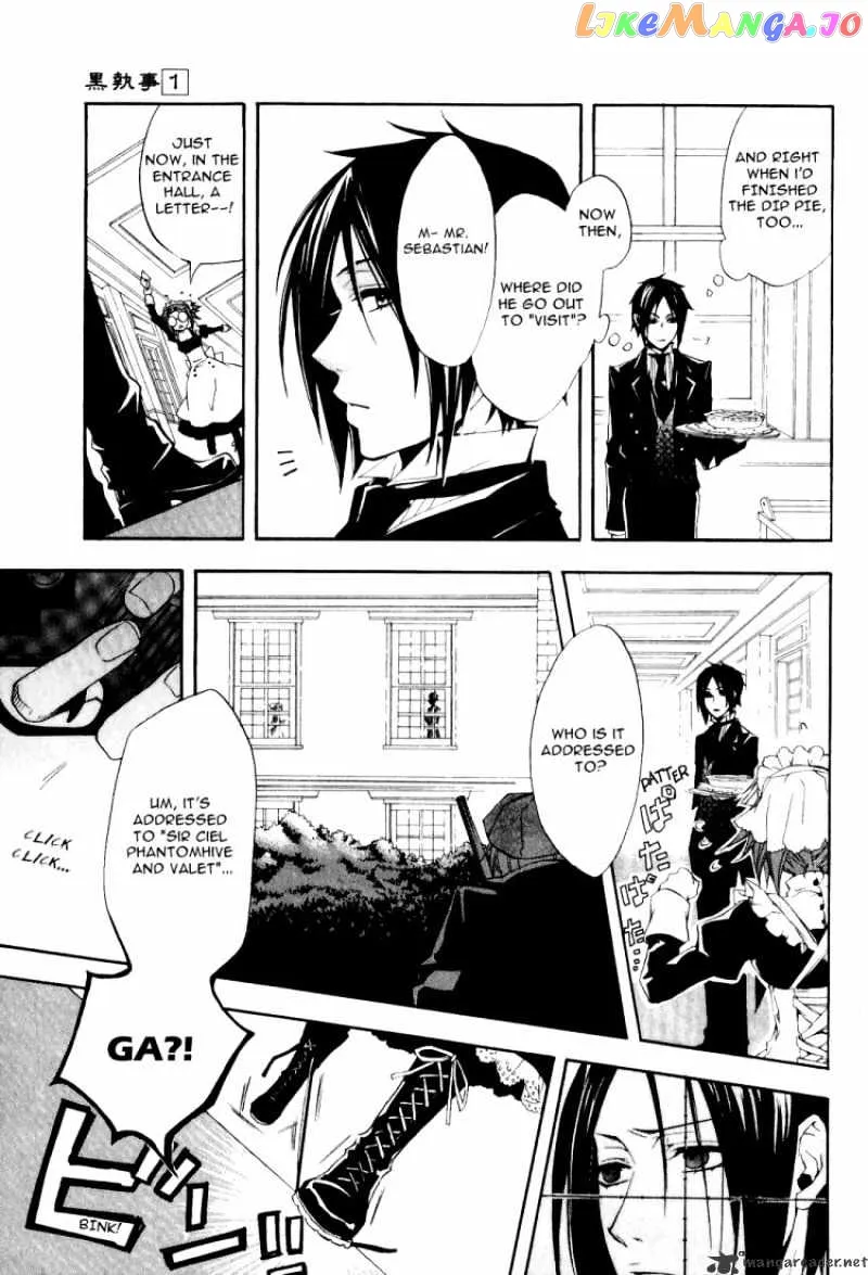 Kuroshitsuji  Manga Chapter 3 page 28 - 