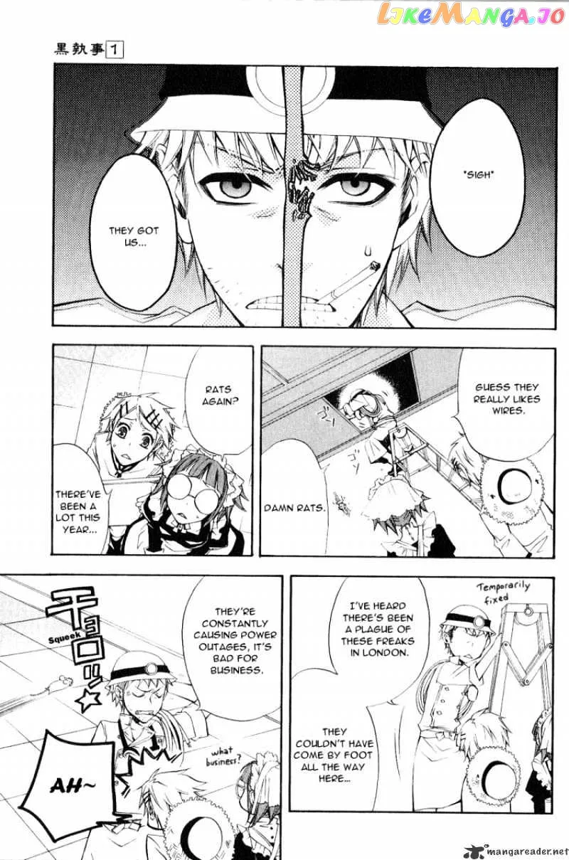 Kuroshitsuji  Manga Chapter 3 page 4 - 