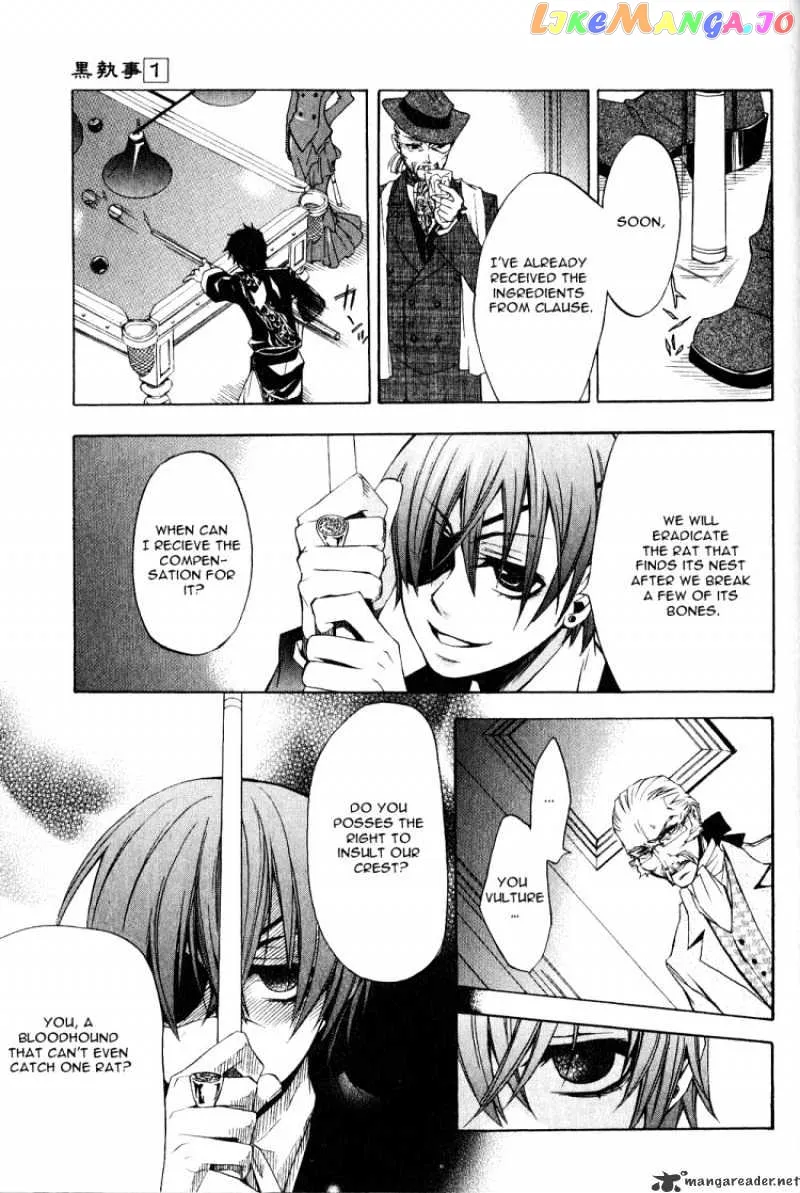 Kuroshitsuji  Manga Chapter 3 page 10 - 