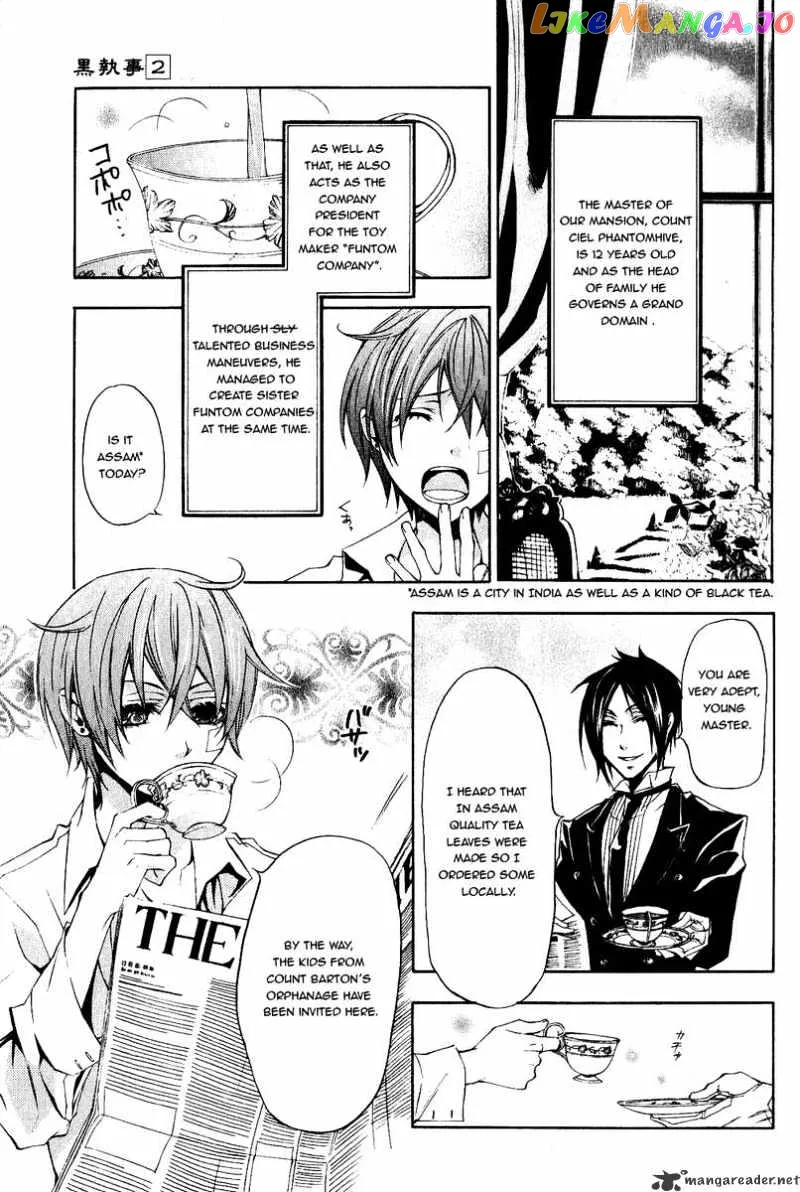 Kuroshitsuji  Manga Chapter 5 page 8 - 
