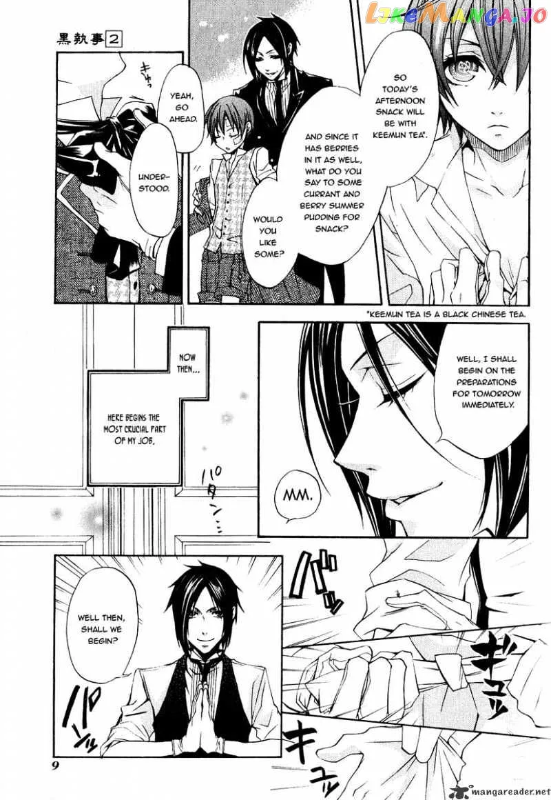 Kuroshitsuji  Manga Chapter 5 page 10 - 