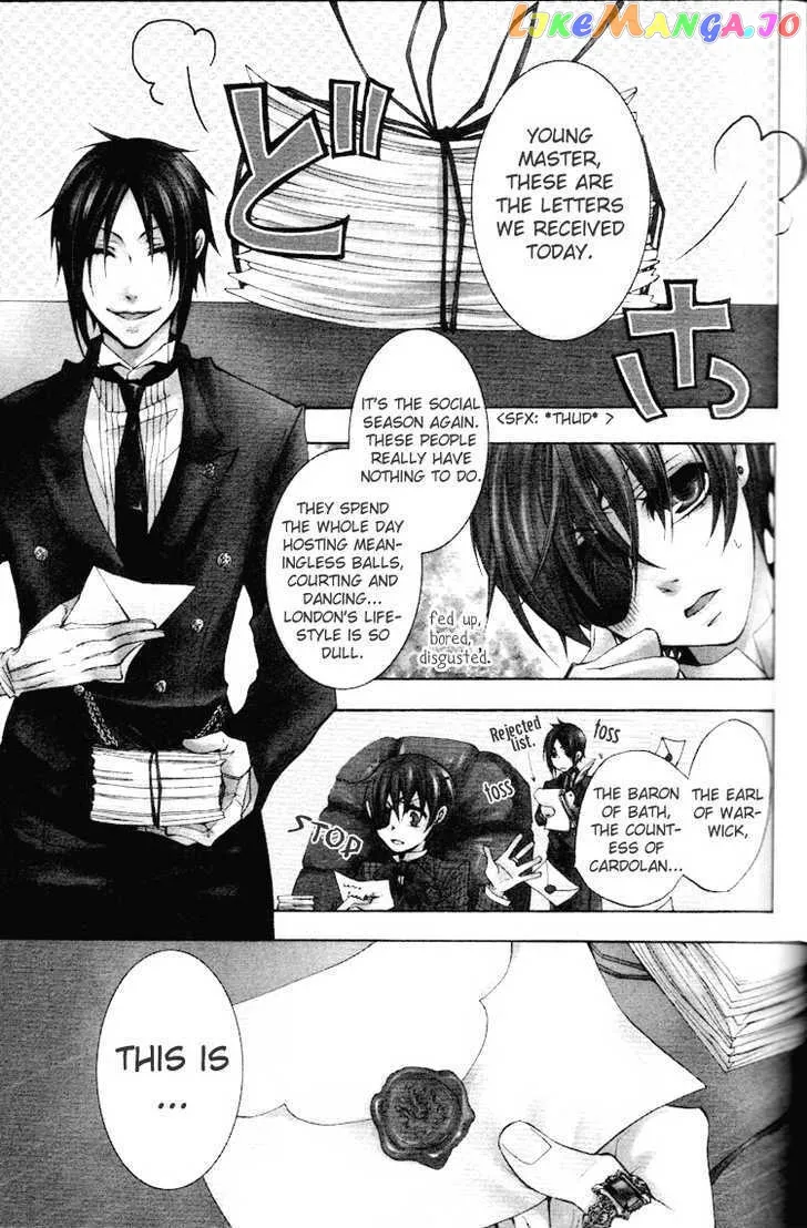 Kuroshitsuji  Manga Chapter 6 page 1 - 
