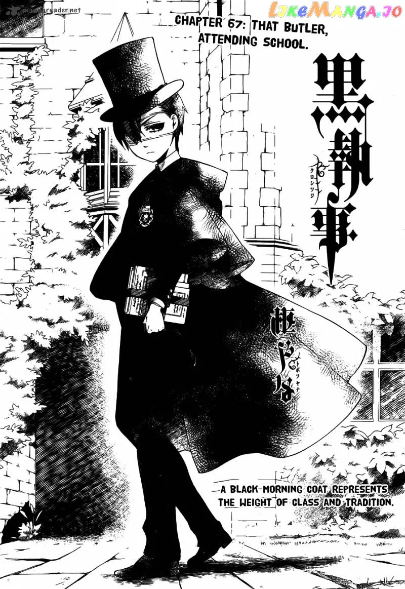 Kuroshitsuji  Manga Chapter 67 page 1 - 