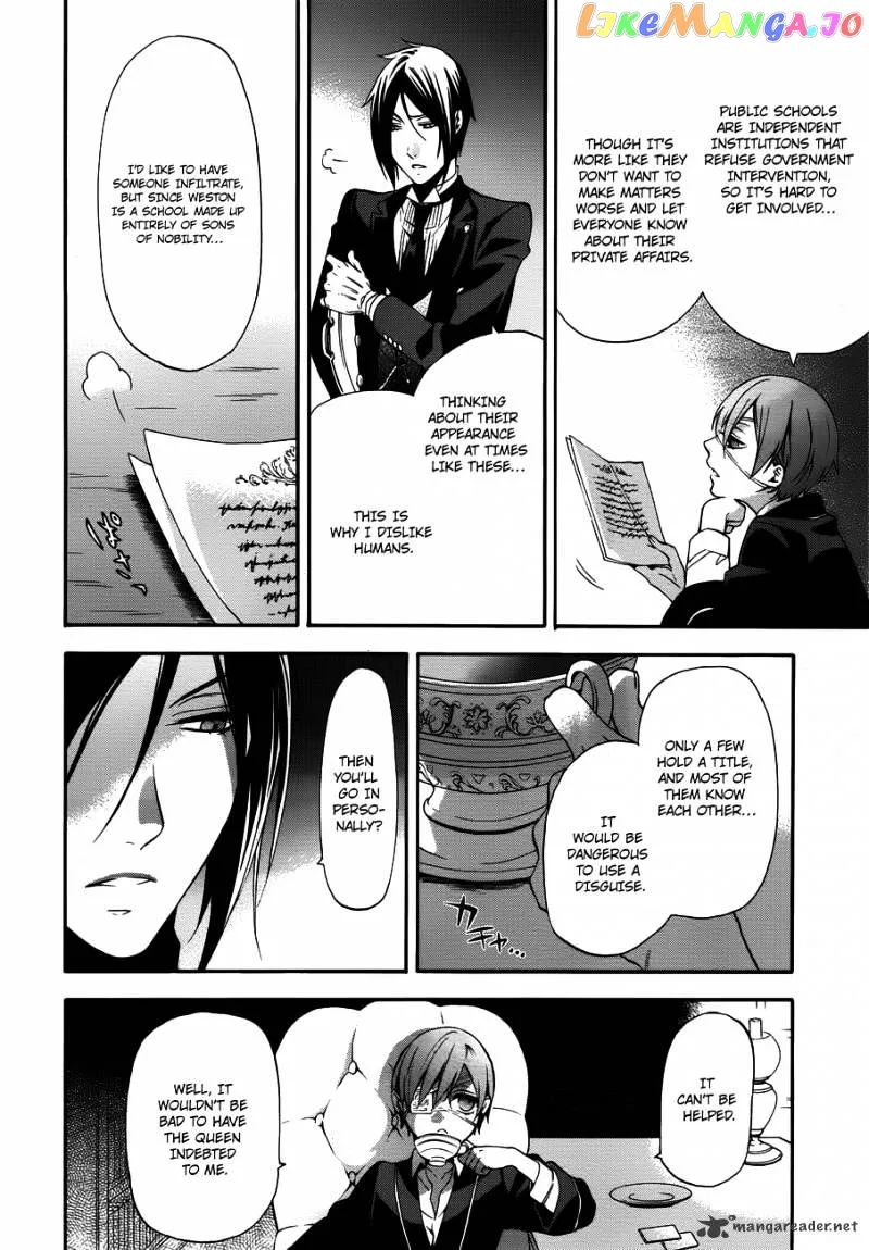 Kuroshitsuji  Manga Chapter 67 page 14 - 