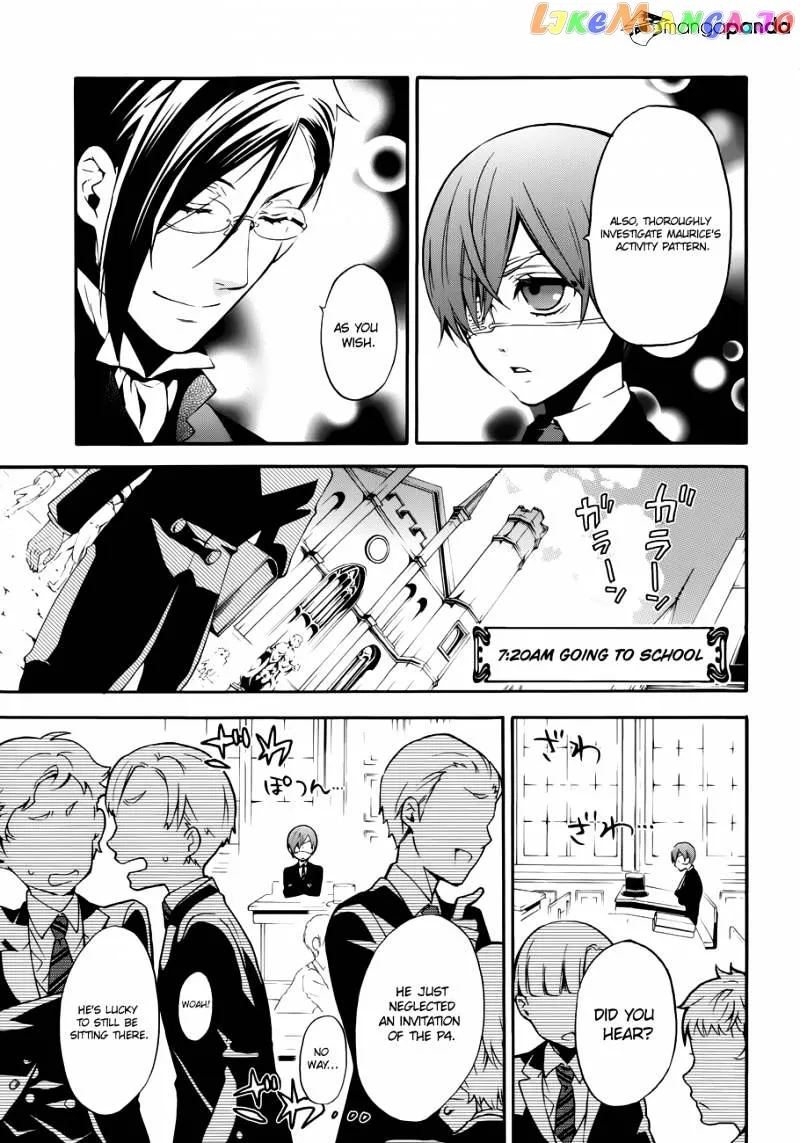 Kuroshitsuji  Manga Chapter 70 page 4 - 